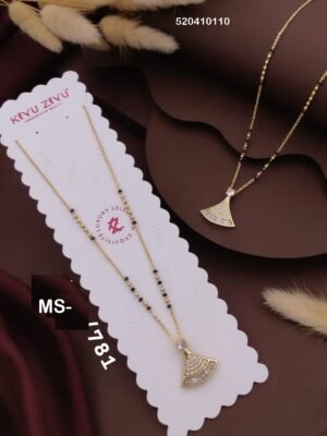 MS-781 Anti Tarnish Imported Mangalsutra - Kiyu ziyu By Anjni Creation