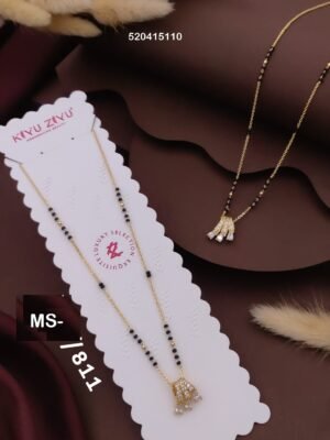 MS-811 Anti Tarnish Imported Mangalsutra - Kiyu ziyu By Anjni Creation