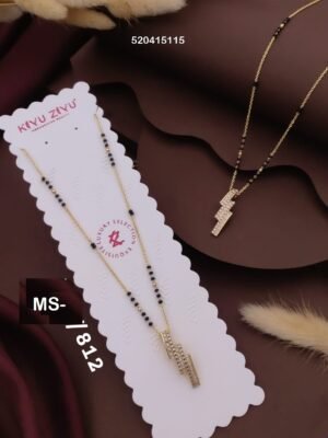 MS-812 Anti Tarnish Imported Mangalsutra - Kiyu ziyu By Anjni Creation