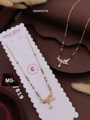 MS-819 Anti Tarnish Imported Mangalsutra - Kiyu ziyu By Anjni Creation