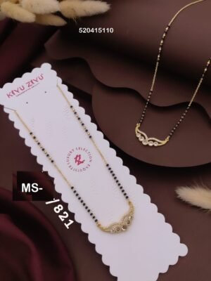 MS-821 Anti Tarnish Imported Mangalsutra - Kiyu ziyu By Anjni Creation