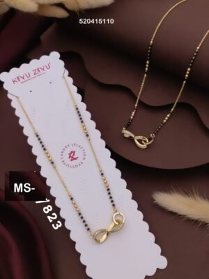 MS-823 Anti Tarnish Imported Mangalsutra - Kiyu ziyu By Anjni Creation