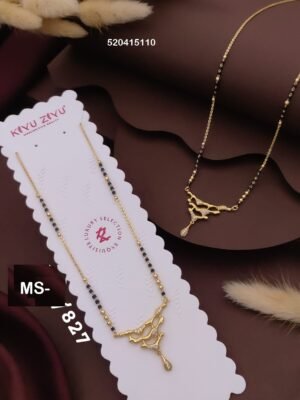 MS-827 Anti Tarnish Imported Mangalsutra - Kiyu ziyu By Anjni Creation