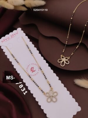 MS-831 Anti Tarnish Imported Mangalsutra - Kiyu ziyu By Anjni Creation