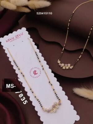 MS-835 Anti Tarnish Imported Mangalsutra - Kiyu ziyu By Anjni Creation
