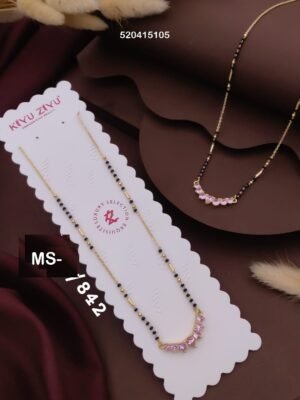 MS-842 Anti Tarnish Imported Mangalsutra - Kiyu ziyu By Anjni Creation