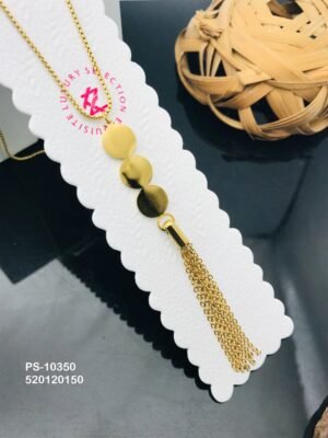 PS-10350 Anti-Tarnish Stainless Steel  Necklace