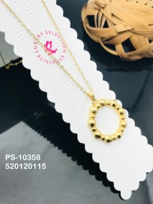 PS-10358 Anti-Tarnish Stainless Steel  Necklace