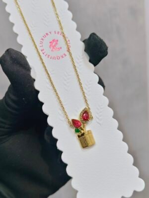 PS-10495 Anti-Tarnish Stainless Steel  Necklace