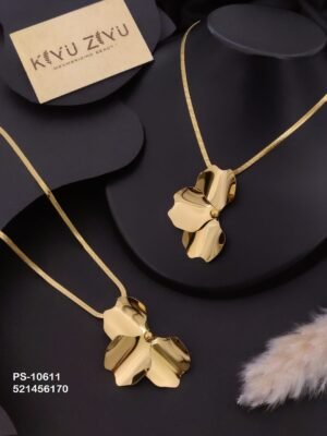 PS-10611 Anti-Tarnish Stainless Steel Western Style Necklace
