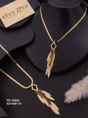 PS-10629 Anti-Tarnish Stainless Steel Western Style Necklace