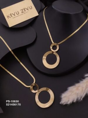 PS-10630 Anti-Tarnish Stainless Steel Western Style Necklace