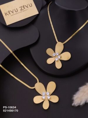 PS-10634 Anti-Tarnish Stainless Steel Western Style Necklace