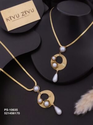 PS-10635 Anti-Tarnish Stainless Steel Western Style Necklace