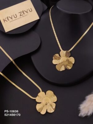PS-10636 Anti-Tarnish Stainless Steel Western Style Necklace