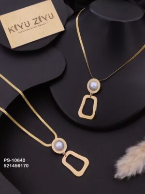 PS-10640 Anti-Tarnish Stainless Steel Western Style Necklace