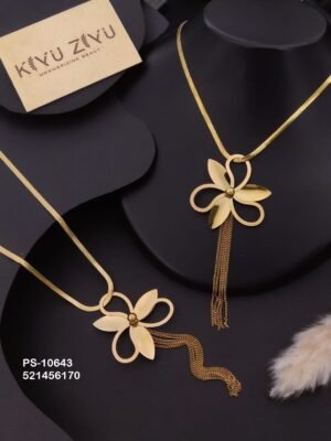 PS-10643 Anti-Tarnish Stainless Steel Western Style Necklace