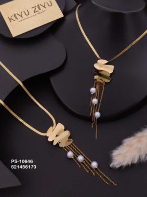 PS-10646 Anti-Tarnish Stainless Steel Western Style Necklace