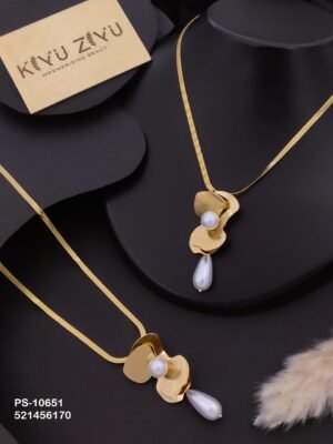 PS-10651 Anti-Tarnish Stainless Steel Western Style Necklace