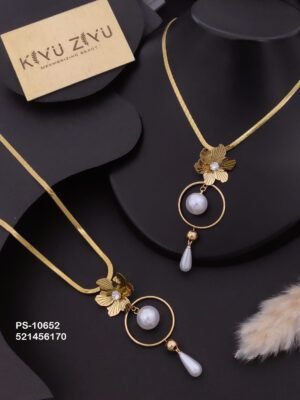 PS-10652 Anti-Tarnish Stainless Steel Western Style Necklace