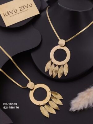 PS-10653 Anti-Tarnish Stainless Steel Western Style Necklace