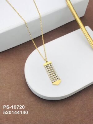PS-10720 Anti-Tarnish Stainless Steel  Necklace
