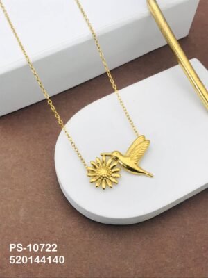 PS-10722 Anti-Tarnish Stainless Steel  Necklace