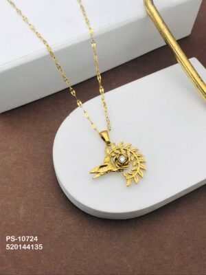 PS-10724 Anti-Tarnish Stainless Steel  Necklace