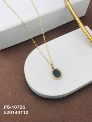 PS-10726 Anti-Tarnish Stainless Steel  Necklace