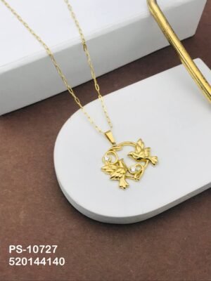 PS-10727 Anti-Tarnish Stainless Steel  Necklace
