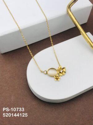 PS-10733 Anti-Tarnish Stainless Steel  Necklace