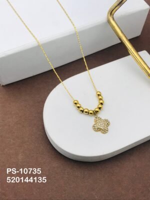 PS-10735 Anti-Tarnish Stainless Steel  Necklace