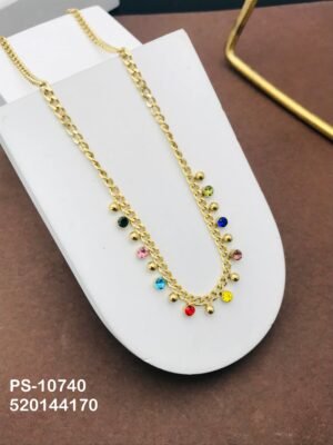 PS-10740 Anti-Tarnish Stainless Steel  Necklace
