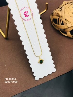 PS-10884 Anti-Tarnish Stainless Steel Necklace - Kiyu ziyu By Anjni Creation