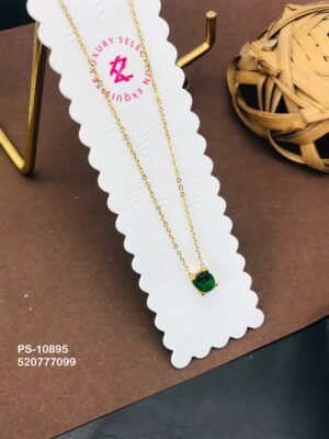 PS-10895 Anti-Tarnish Stainless Steel Necklace - Kiyu ziyu By Anjni Creation