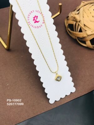 PS-10902 Anti-Tarnish Stainless Steel Necklace - Kiyu ziyu By Anjni Creation