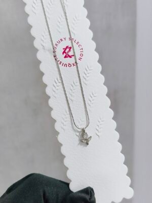 PS-T3 Anti-Tarnish Stainless Steel Tulip Necklace - Kiyu ziyu By Anjni Creation