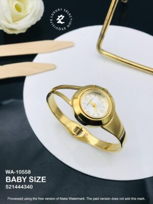 WA-10558BB Anti-Tarnish Stainless Steel  Baby Size Watches (2.4)