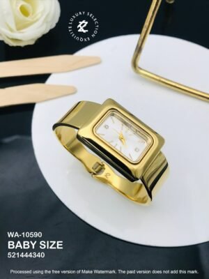 WA-10590 Anti-Tarnish Stainless Steel  Baby Size Watches (2.4)
