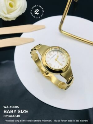 WA-10605 Anti-Tarnish Stainless Steel  Baby Size Watches (2.4)