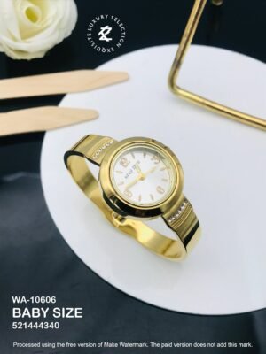 WA-10606 Anti-Tarnish Stainless Steel  Baby Size Watches (2.4)