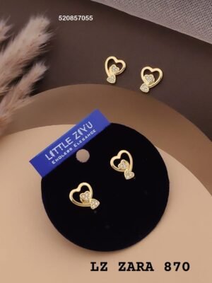 ZARA-870 Anti Tarnish Imported Earrings - Kiyu ziyu By Anjni Creation