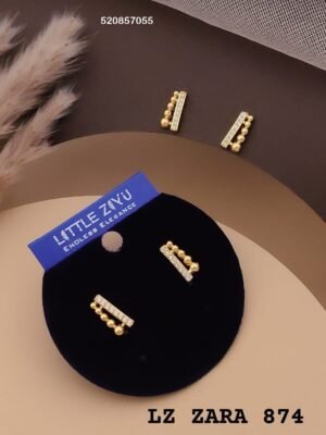 ZARA-874 Anti Tarnish Imported Earrings - Kiyu ziyu By Anjni Creation