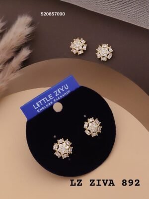 ZIVA-892 Anti Tarnish Imported Earrings - Kiyu ziyu By Anjni Creation