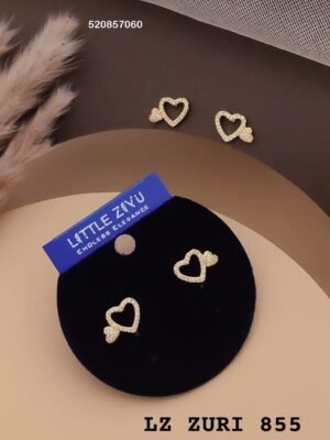 ZURI-855 Anti Tarnish Imported Earrings - Kiyu ziyu By Anjni Creation