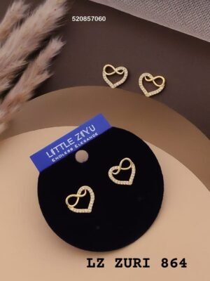 ZURI-864 Anti Tarnish Imported Earrings - Kiyu ziyu By Anjni Creation