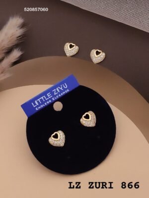 ZURI-866 Anti Tarnish Imported  Earrings