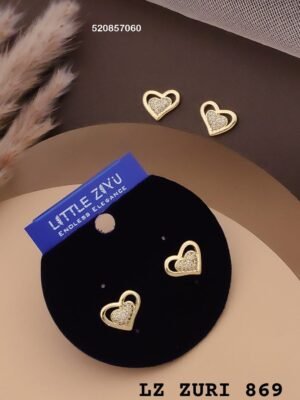 ZURI-869 Anti Tarnish Imported  Earrings