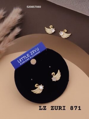 ZURI-871 Anti Tarnish Imported  Earrings