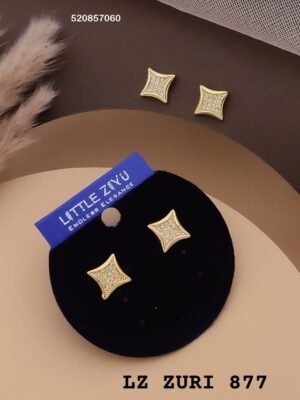 ZURI-877 Anti Tarnish Imported  Earrings